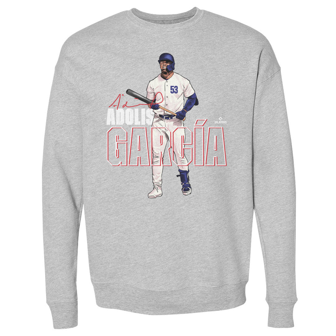 Adolis Garcia Men&#39;s Crewneck Sweatshirt | 500 LEVEL