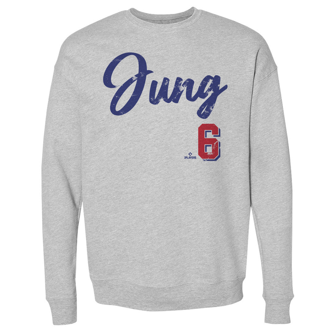 Josh Jung Men&#39;s Crewneck Sweatshirt | 500 LEVEL