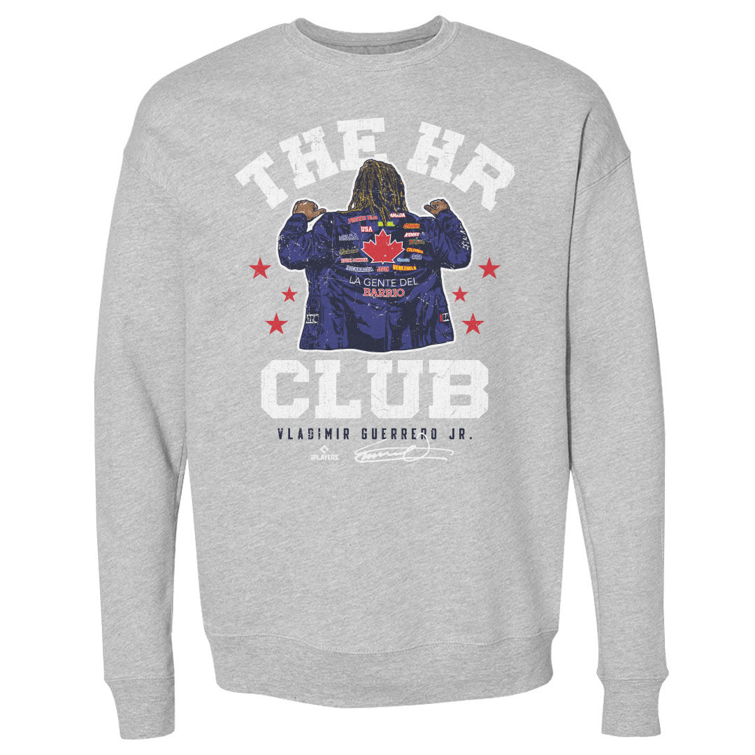 Vladimir Guerrero Jr. Men&#39;s Crewneck Sweatshirt | 500 LEVEL