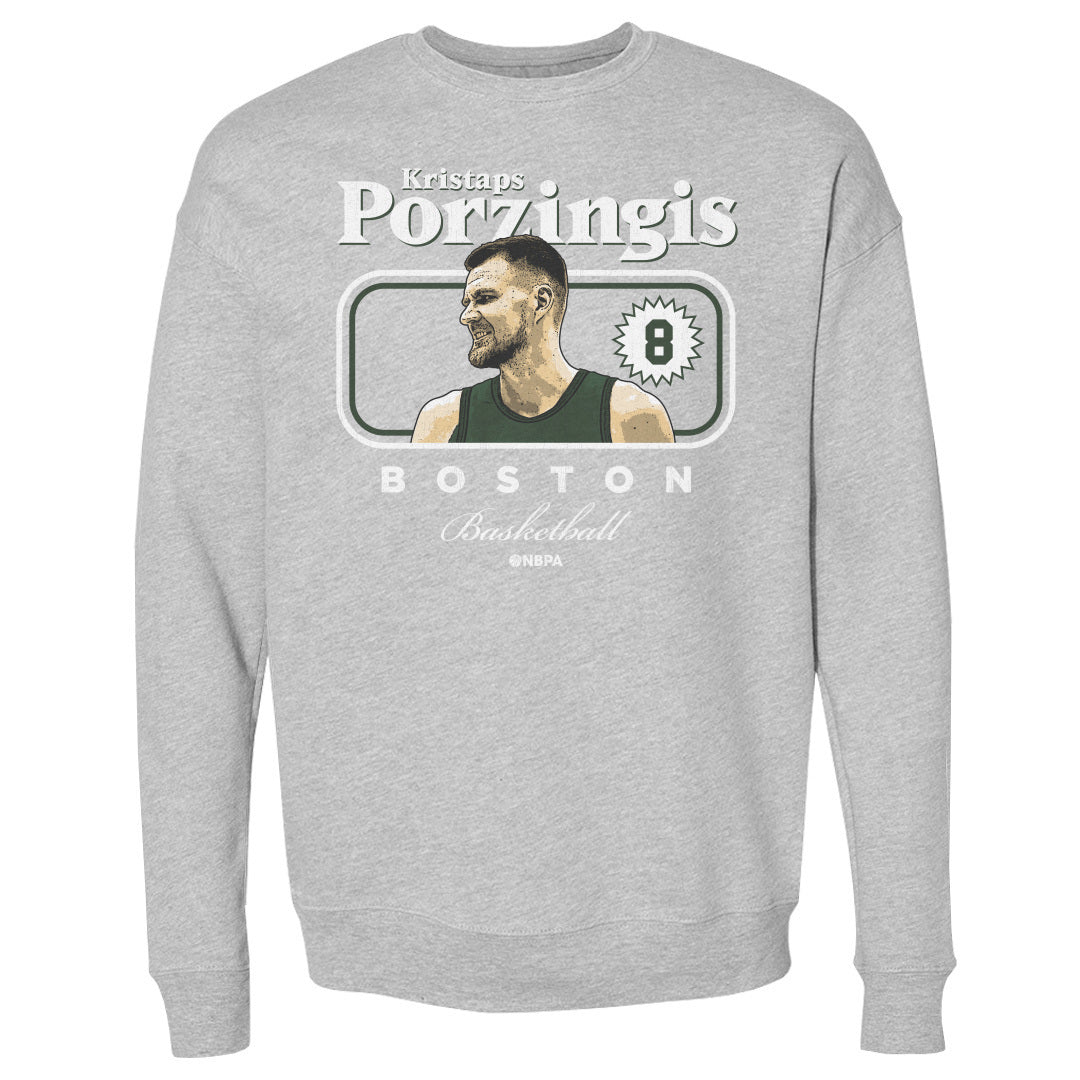 Kristaps Porzingis Men&#39;s Crewneck Sweatshirt | 500 LEVEL