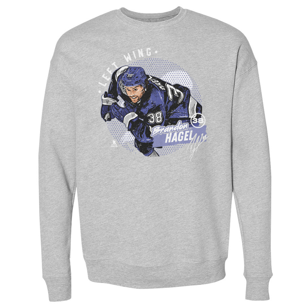 Brandon Hagel Men&#39;s Crewneck Sweatshirt | 500 LEVEL