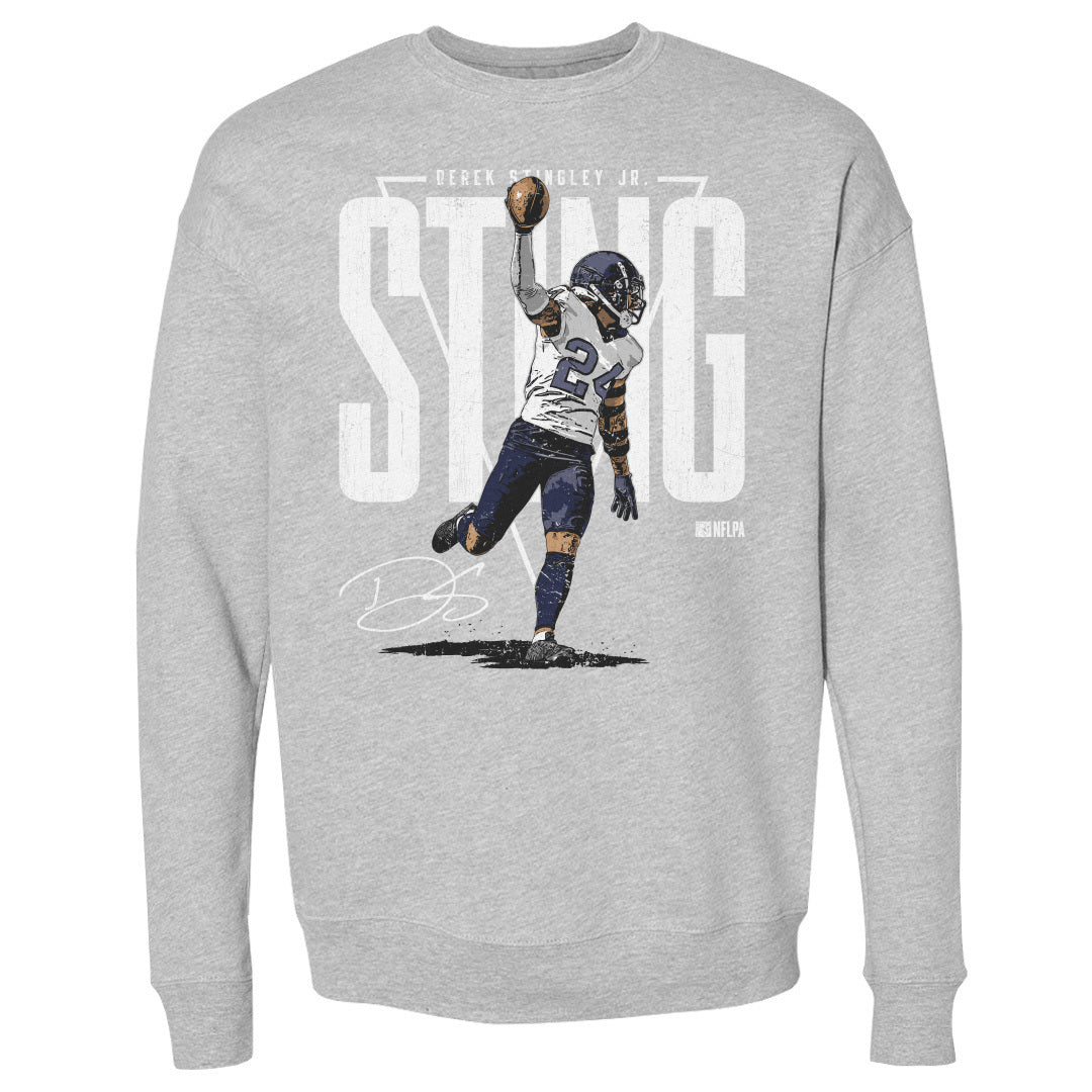 Derek Stingley Jr. Men&#39;s Crewneck Sweatshirt | 500 LEVEL