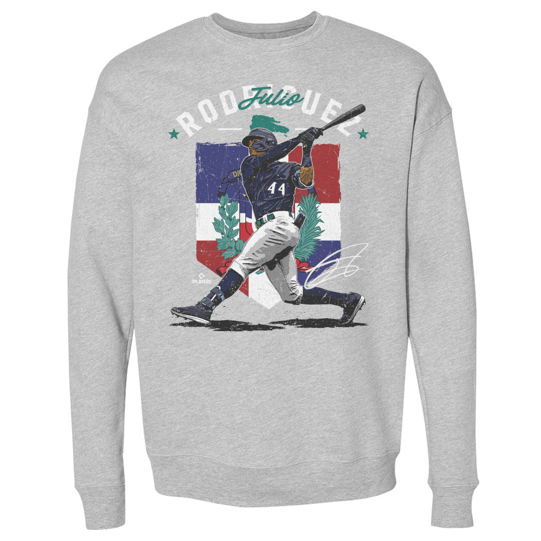 Julio Rodriguez Men&#39;s Crewneck Sweatshirt | 500 LEVEL