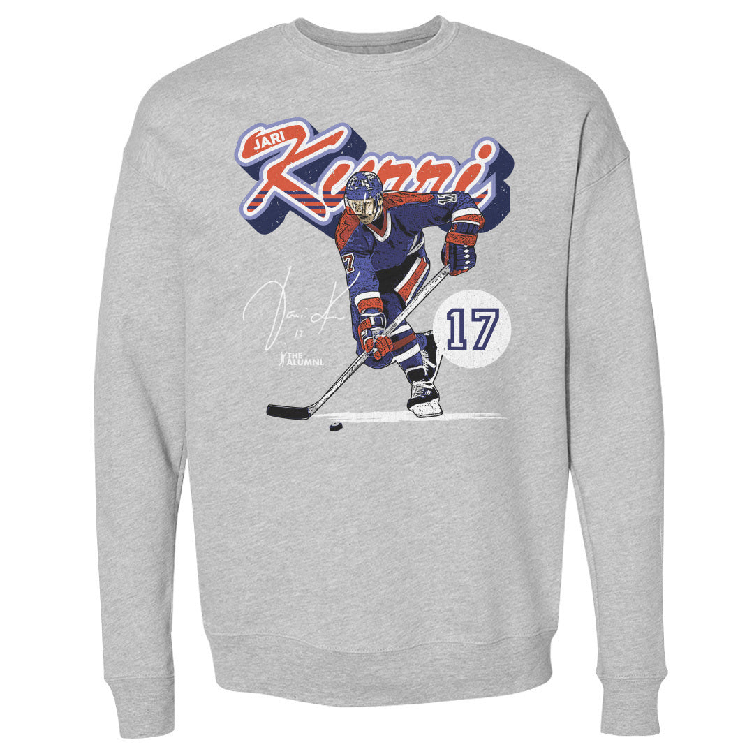 Jari Kurri Men&#39;s Crewneck Sweatshirt | 500 LEVEL