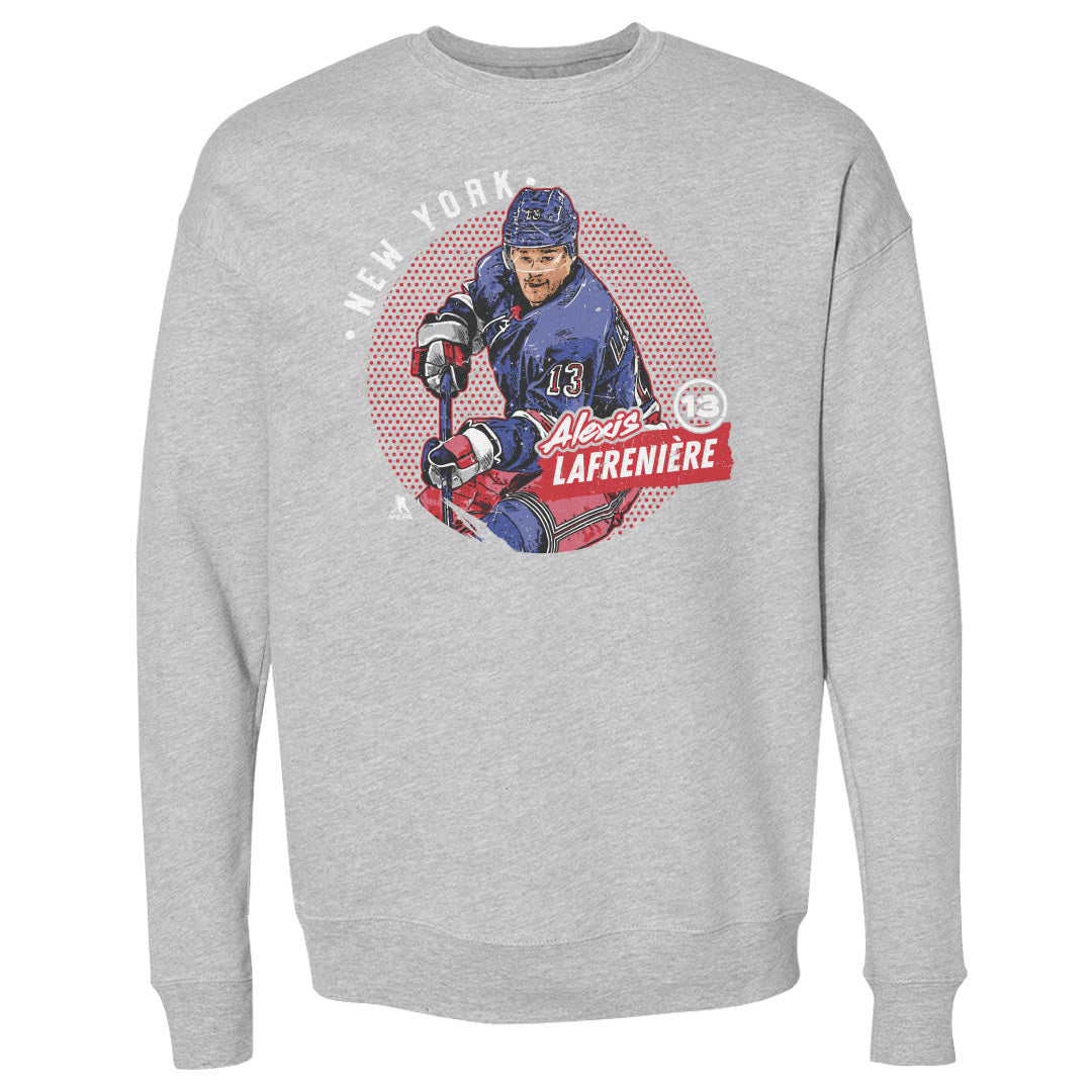 Alexis Lafreniere Men&#39;s Crewneck Sweatshirt | 500 LEVEL