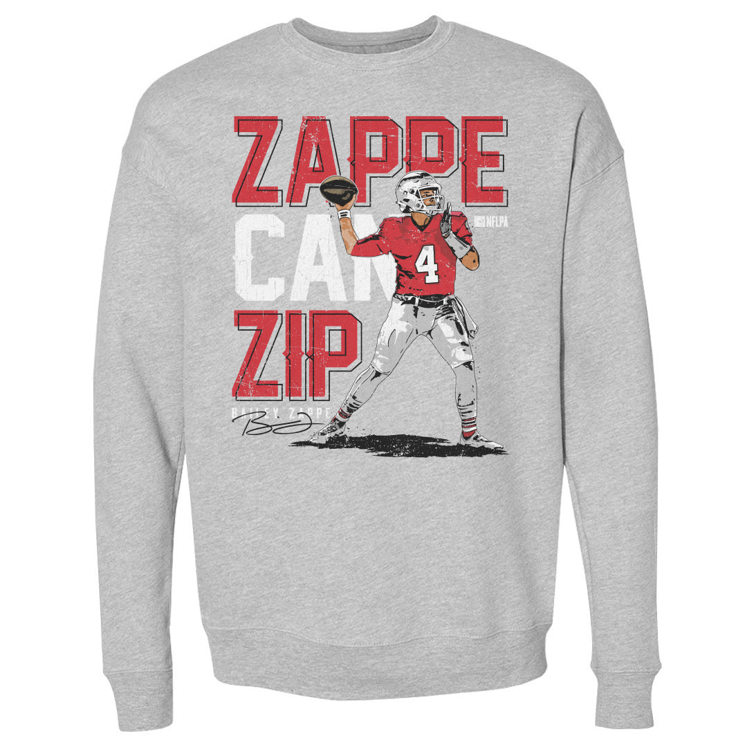 Zappe Hour Sweatshirt New England Sweatshirt Bailey Zappe 