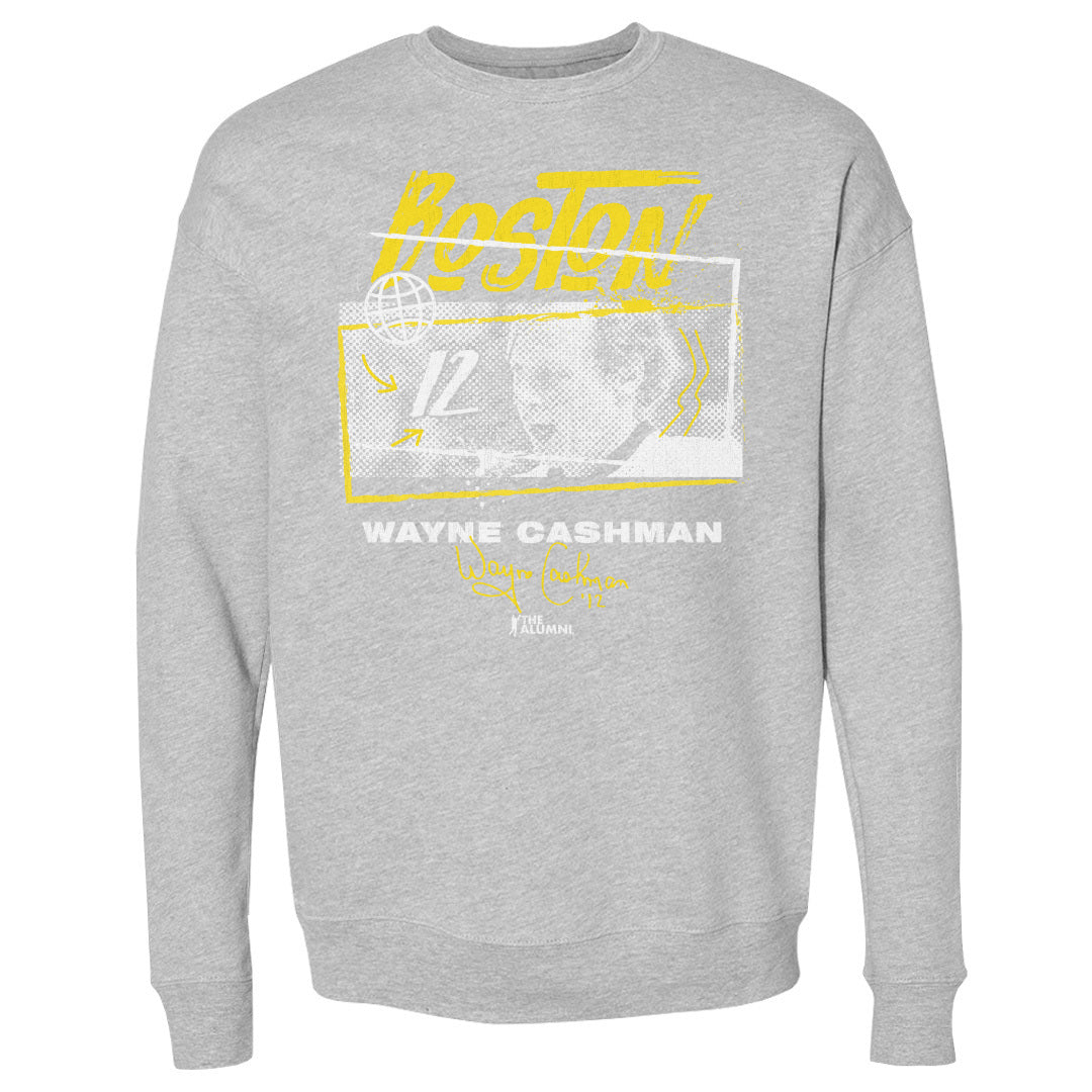 Wayne Cashman Men&#39;s Crewneck Sweatshirt | 500 LEVEL