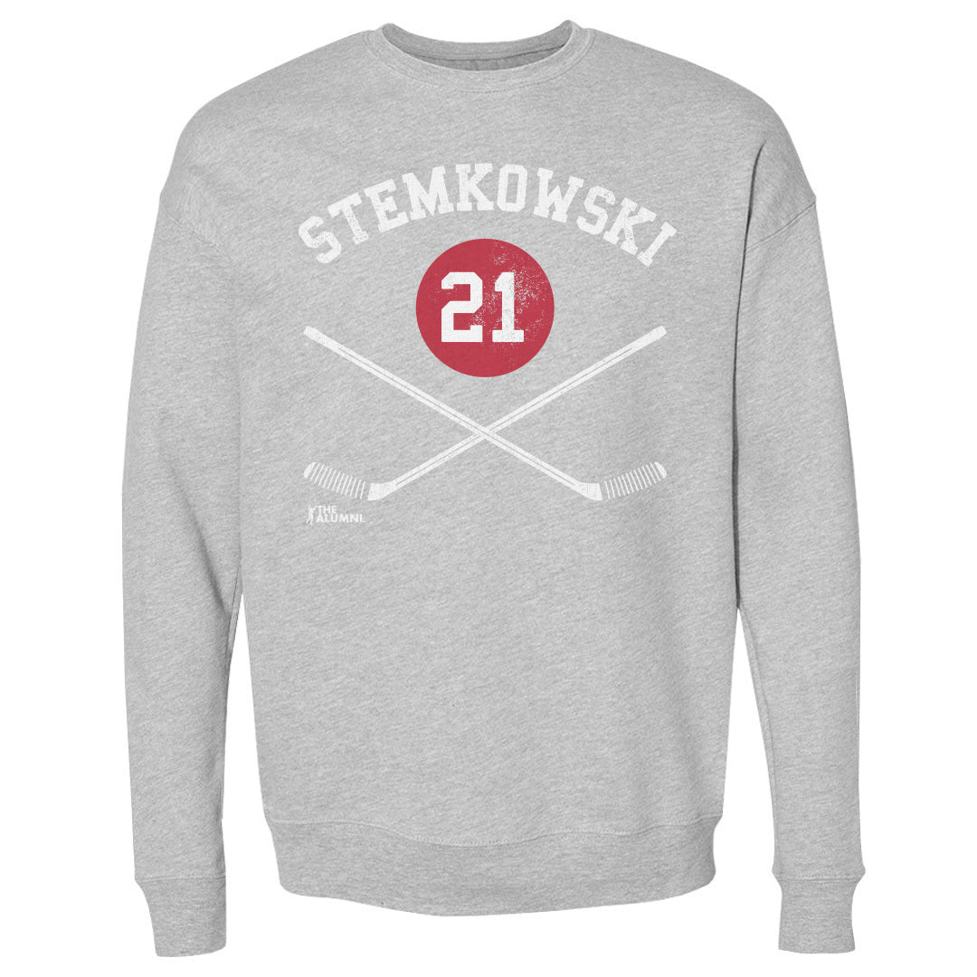 Pete Stemkowski Men&#39;s Crewneck Sweatshirt | 500 LEVEL