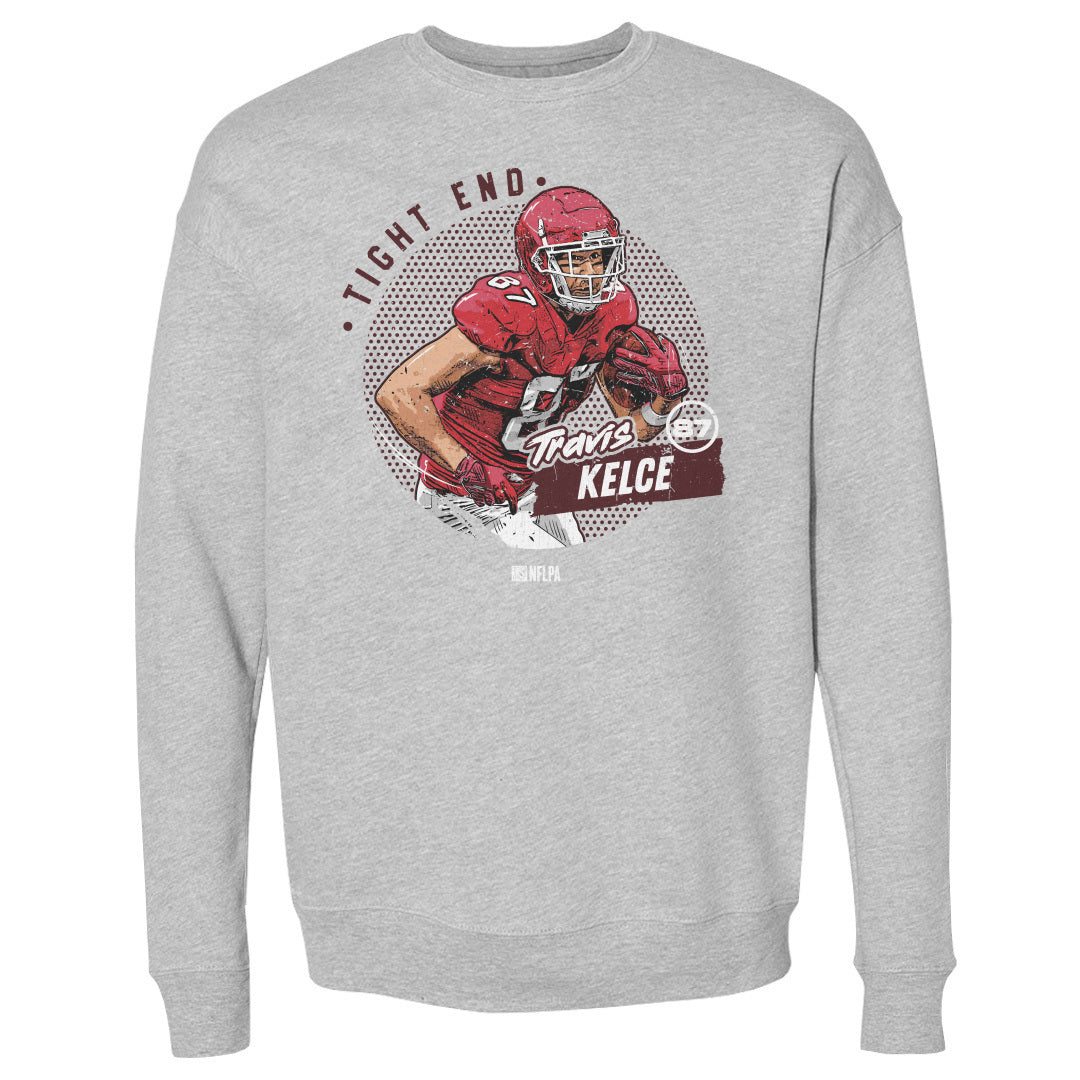 Travis Kelce Men&#39;s Crewneck Sweatshirt | 500 LEVEL