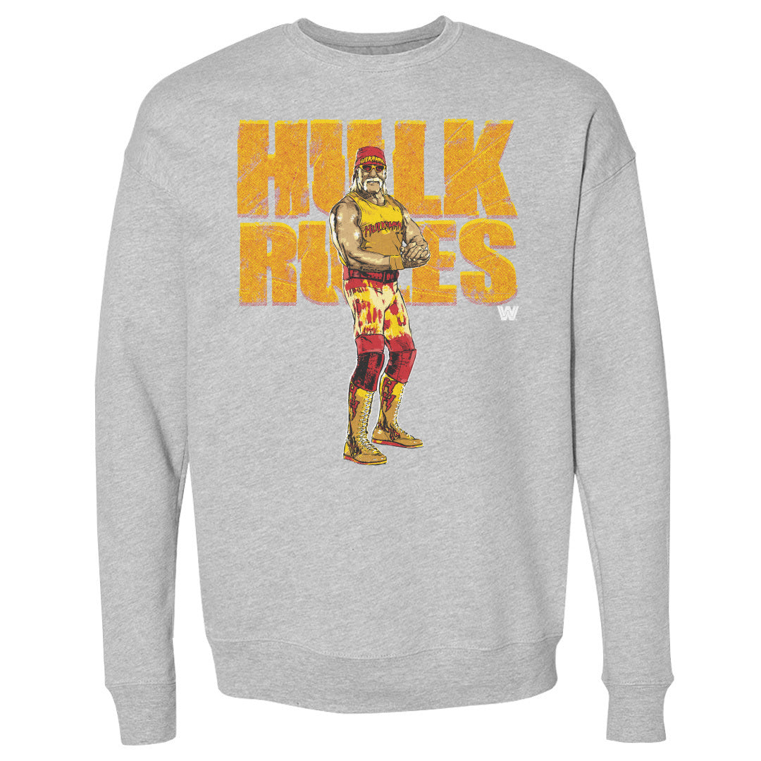 Hulk Hogan Men&#39;s Crewneck Sweatshirt | 500 LEVEL