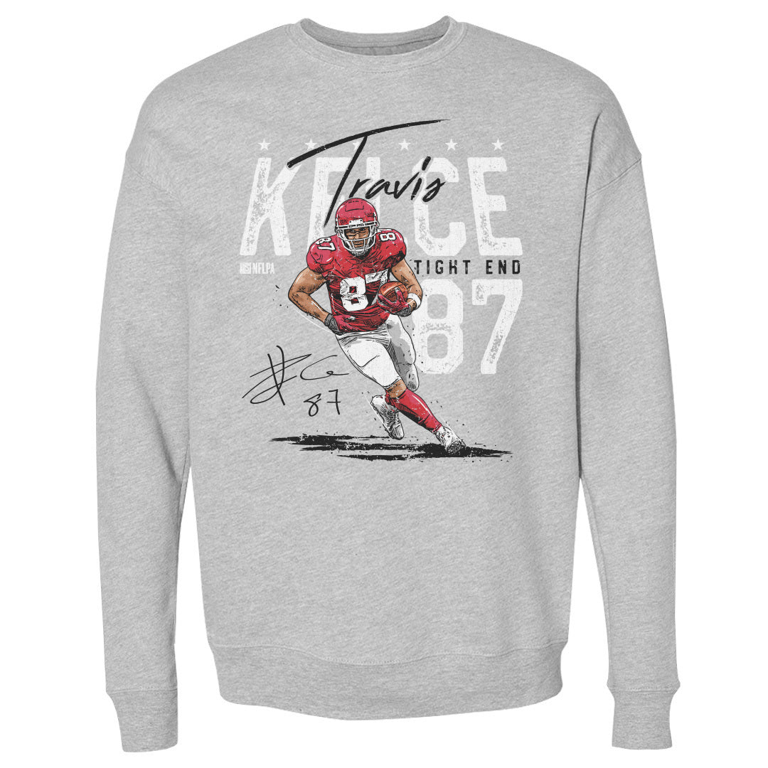 Travis Kelce Men&#39;s Crewneck Sweatshirt | 500 LEVEL