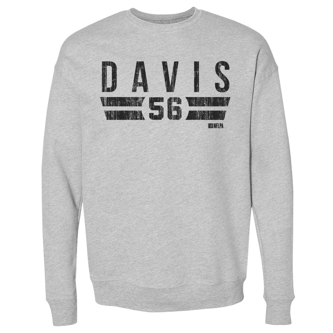 Demario Davis Men&#39;s Crewneck Sweatshirt | 500 LEVEL