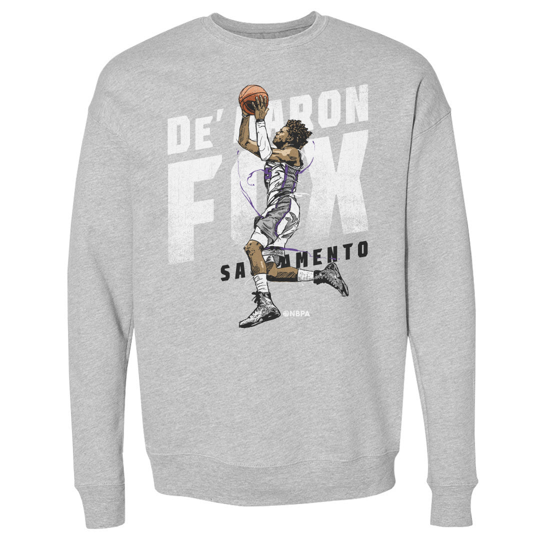 De&#39;Aaron Fox Men&#39;s Crewneck Sweatshirt | 500 LEVEL