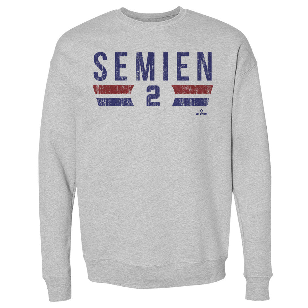 Marcus Semien Men&#39;s Crewneck Sweatshirt | 500 LEVEL