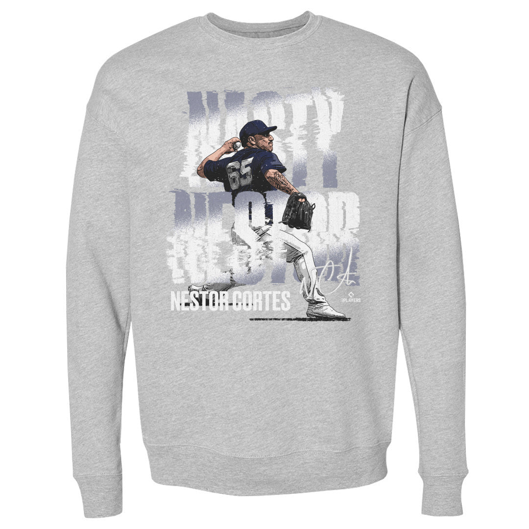 Nestor Cortes Men&#39;s Crewneck Sweatshirt | 500 LEVEL