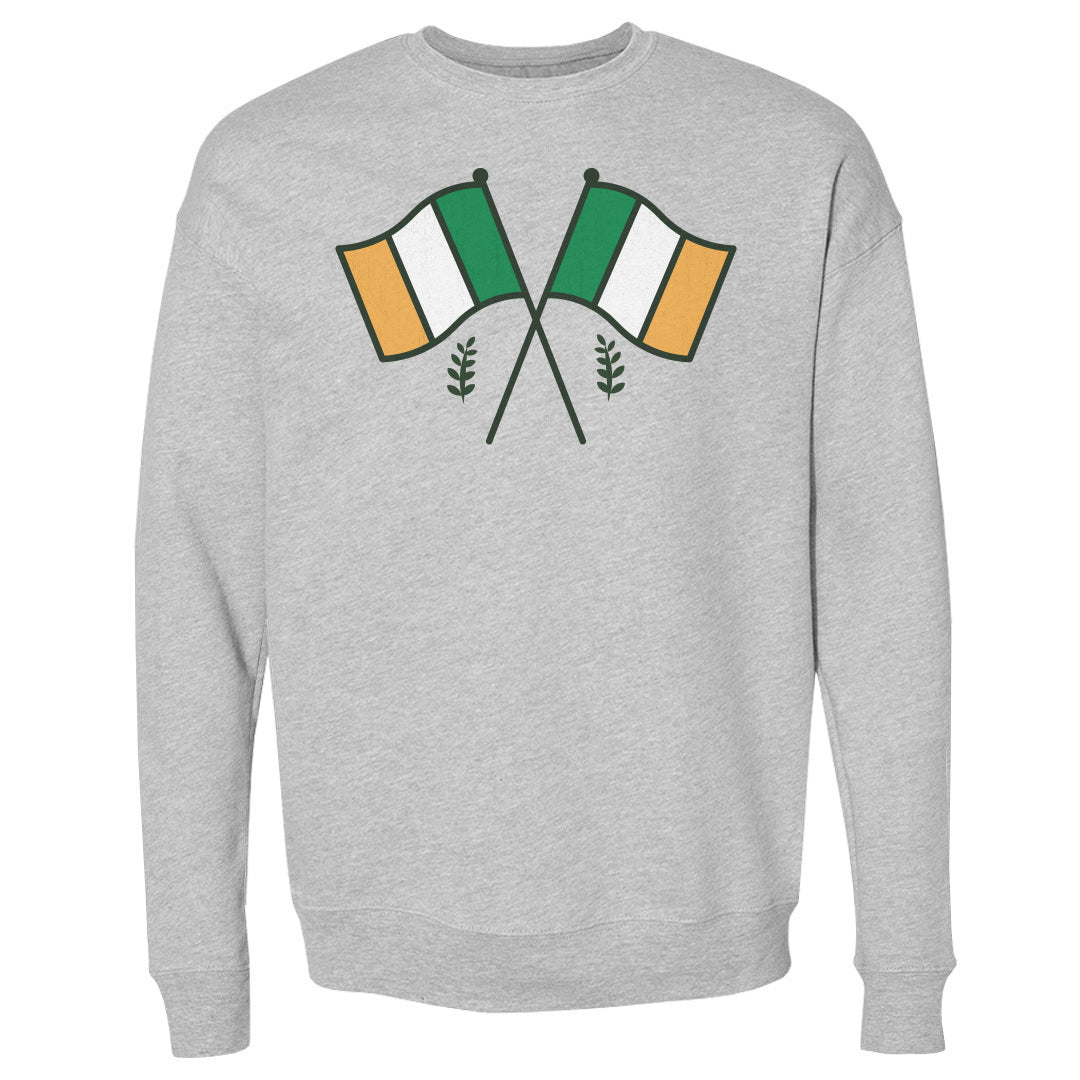 St. Patrick&#39;s Day Men&#39;s Crewneck Sweatshirt | 500 LEVEL