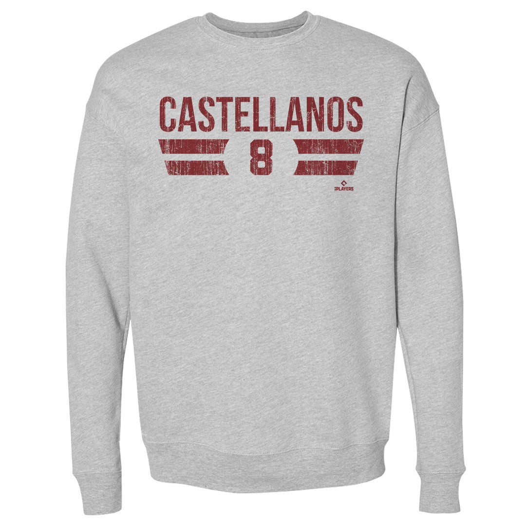 Nick Castellanos Men&#39;s Crewneck Sweatshirt | 500 LEVEL