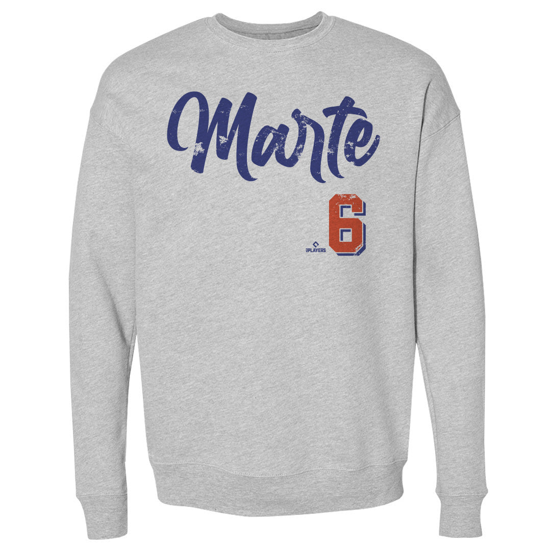 Starling Marte Men&#39;s Crewneck Sweatshirt | 500 LEVEL