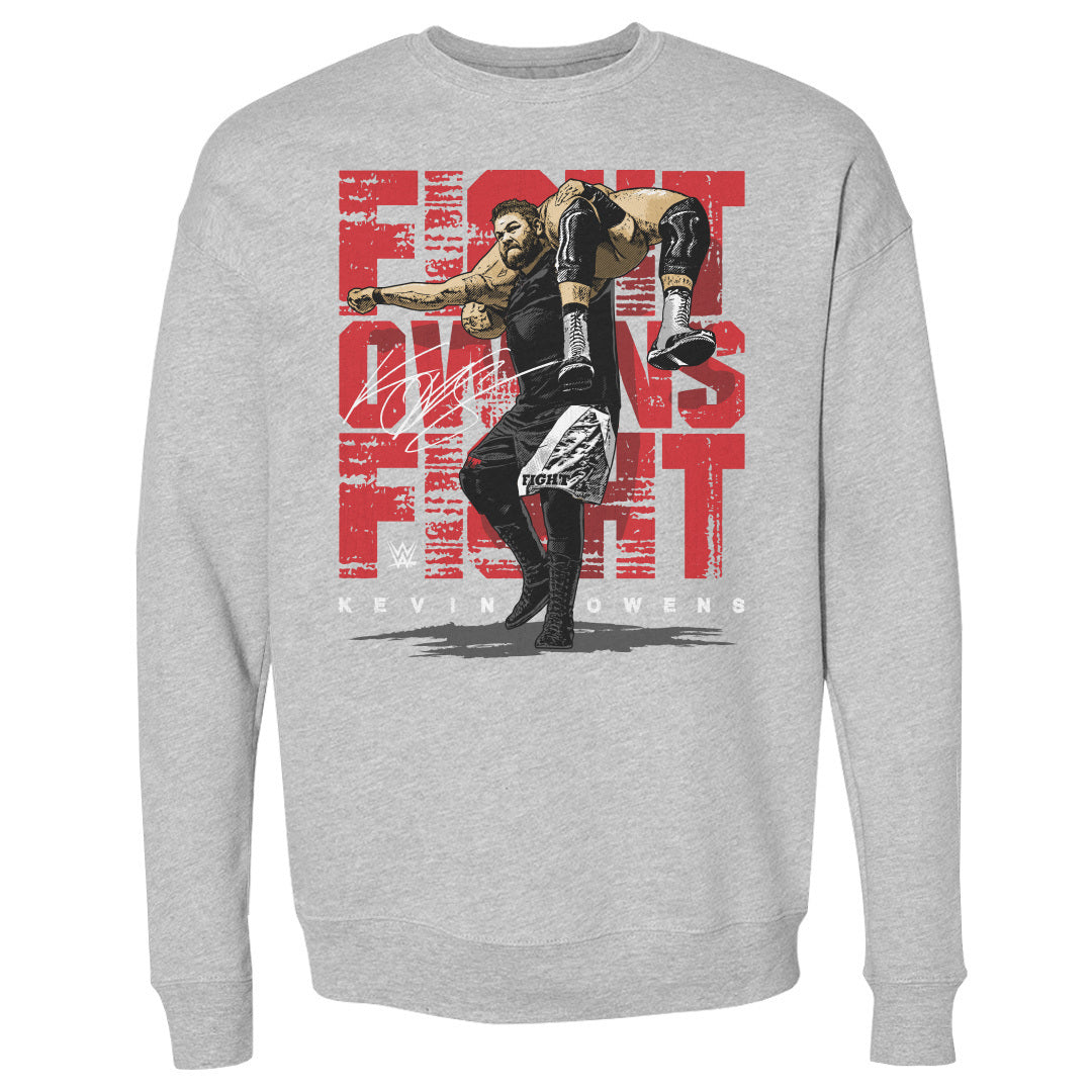 Kevin Owens Men&#39;s Crewneck Sweatshirt | 500 LEVEL