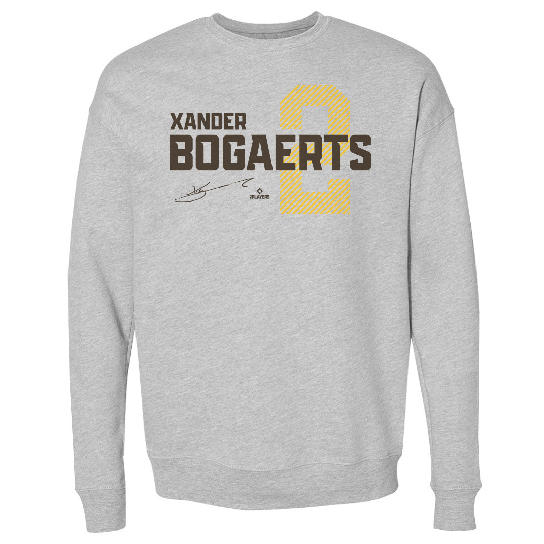 Xander Bogaerts Men&#39;s Crewneck Sweatshirt | 500 LEVEL