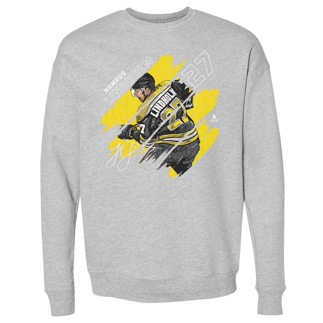 Hampus Lindholm Men&#39;s Crewneck Sweatshirt | 500 LEVEL