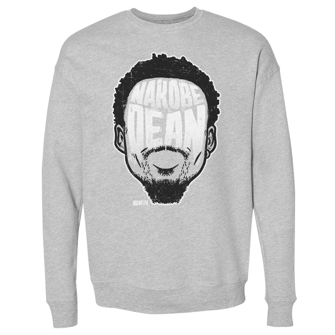 Nakobe Dean Men&#39;s Crewneck Sweatshirt | 500 LEVEL