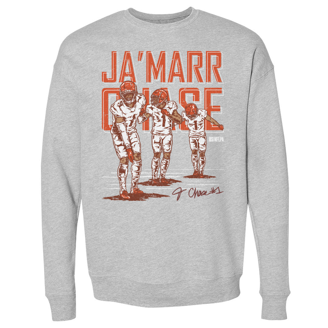 Ja&#39;Marr Chase Men&#39;s Crewneck Sweatshirt | 500 LEVEL