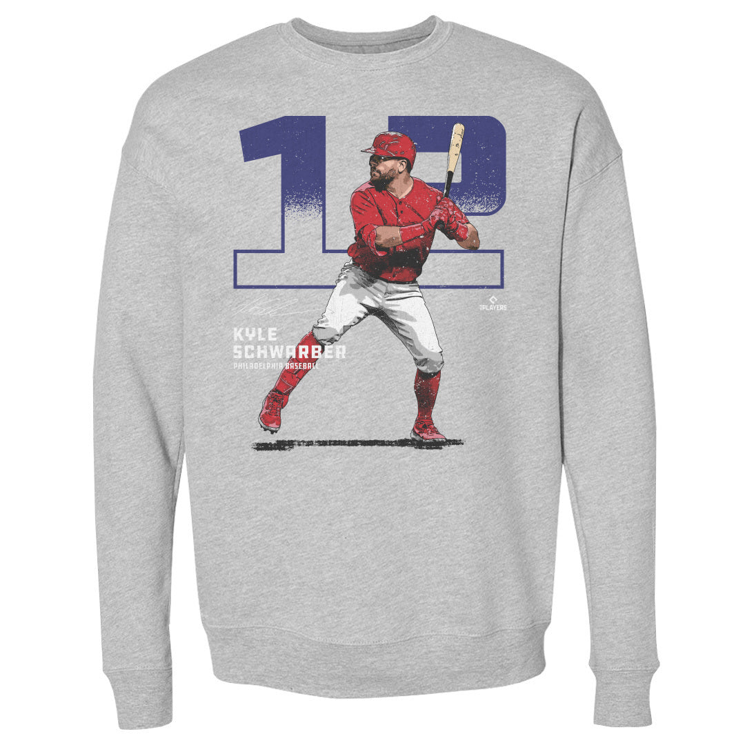 Kyle Schwarber Men&#39;s Crewneck Sweatshirt | 500 LEVEL