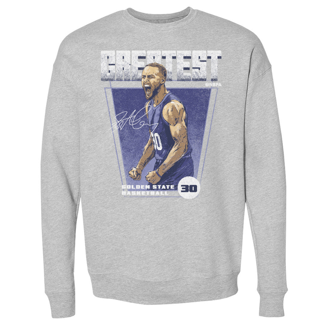 Steph Curry Men&#39;s Crewneck Sweatshirt | 500 LEVEL