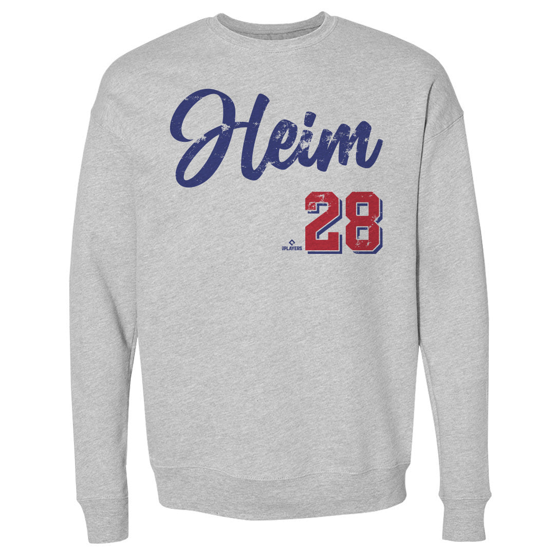 Jonah Heim Men&#39;s Crewneck Sweatshirt | 500 LEVEL