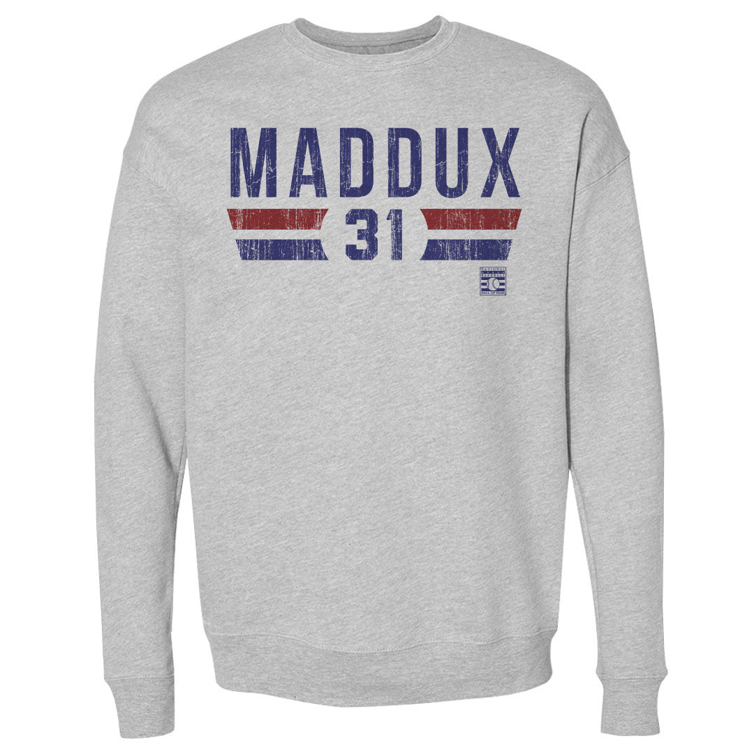 Greg Maddux Men&#39;s Crewneck Sweatshirt | 500 LEVEL