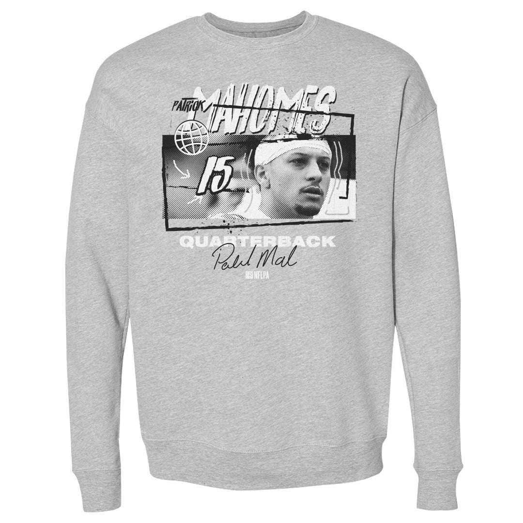 Patrick Mahomes Men&#39;s Crewneck Sweatshirt | 500 LEVEL