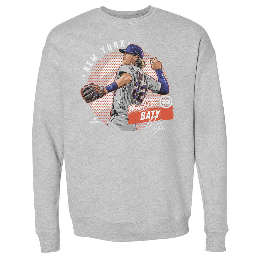 Brett Baty Men&#39;s Crewneck Sweatshirt | 500 LEVEL