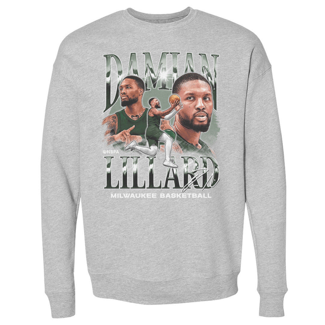 Damian Lillard Men&#39;s Crewneck Sweatshirt | 500 LEVEL