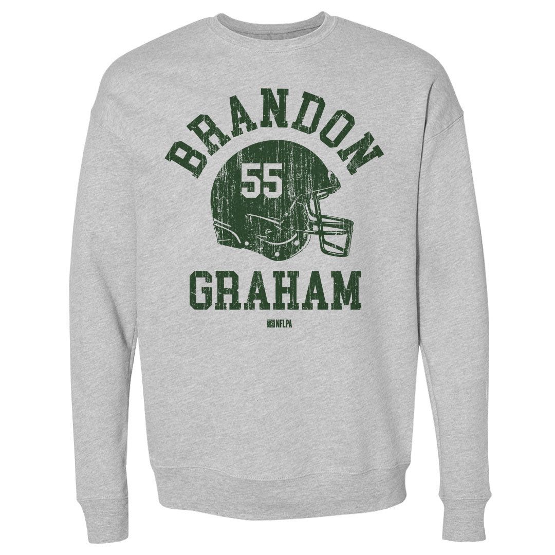 Brandon Graham Men's Crewneck Sweatshirt, Philadelphia Football Men's  Crewneck Sweatshirt