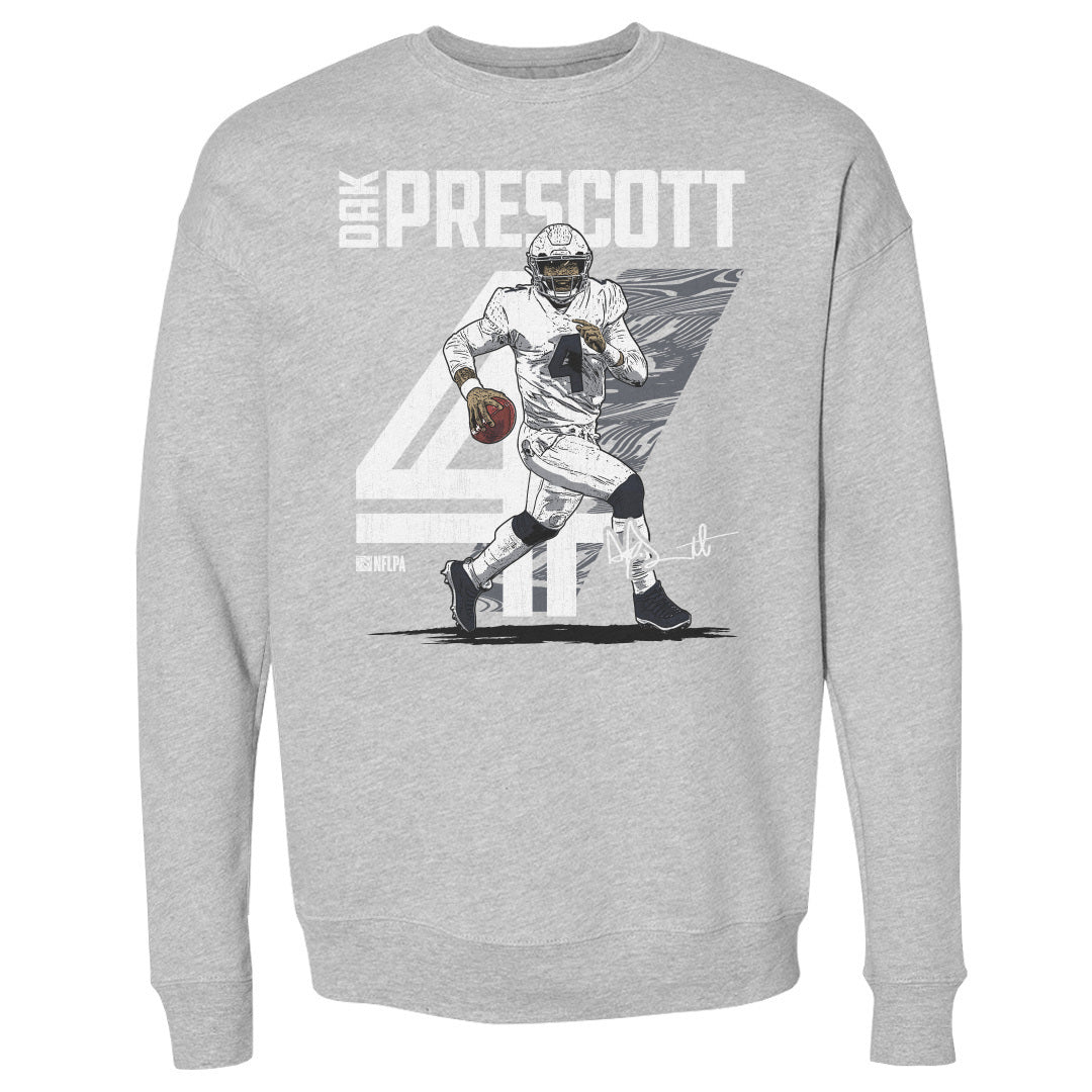 Dak Prescott Men&#39;s Crewneck Sweatshirt | 500 LEVEL