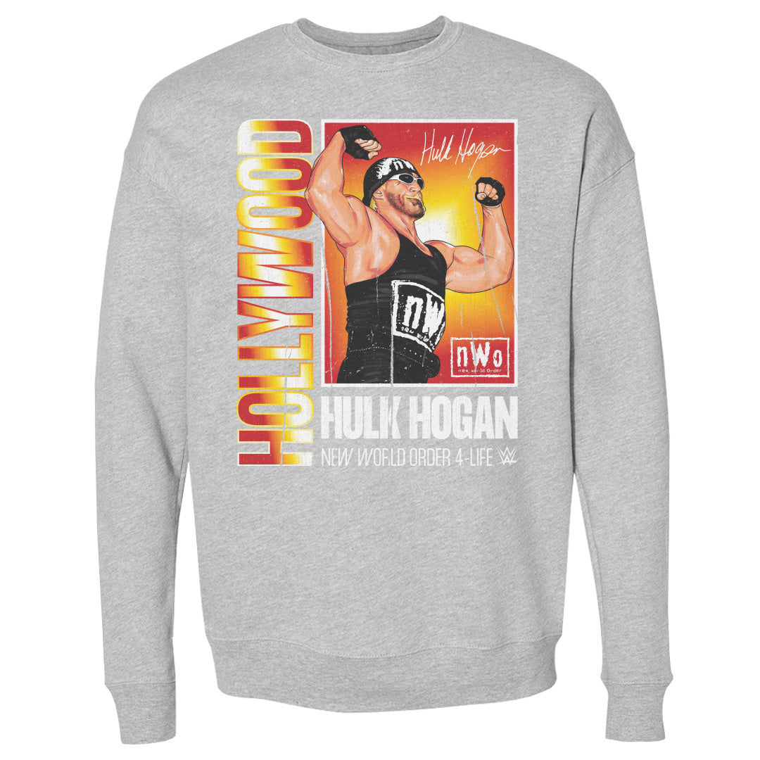 Hulk Hogan Men&#39;s Crewneck Sweatshirt | 500 LEVEL