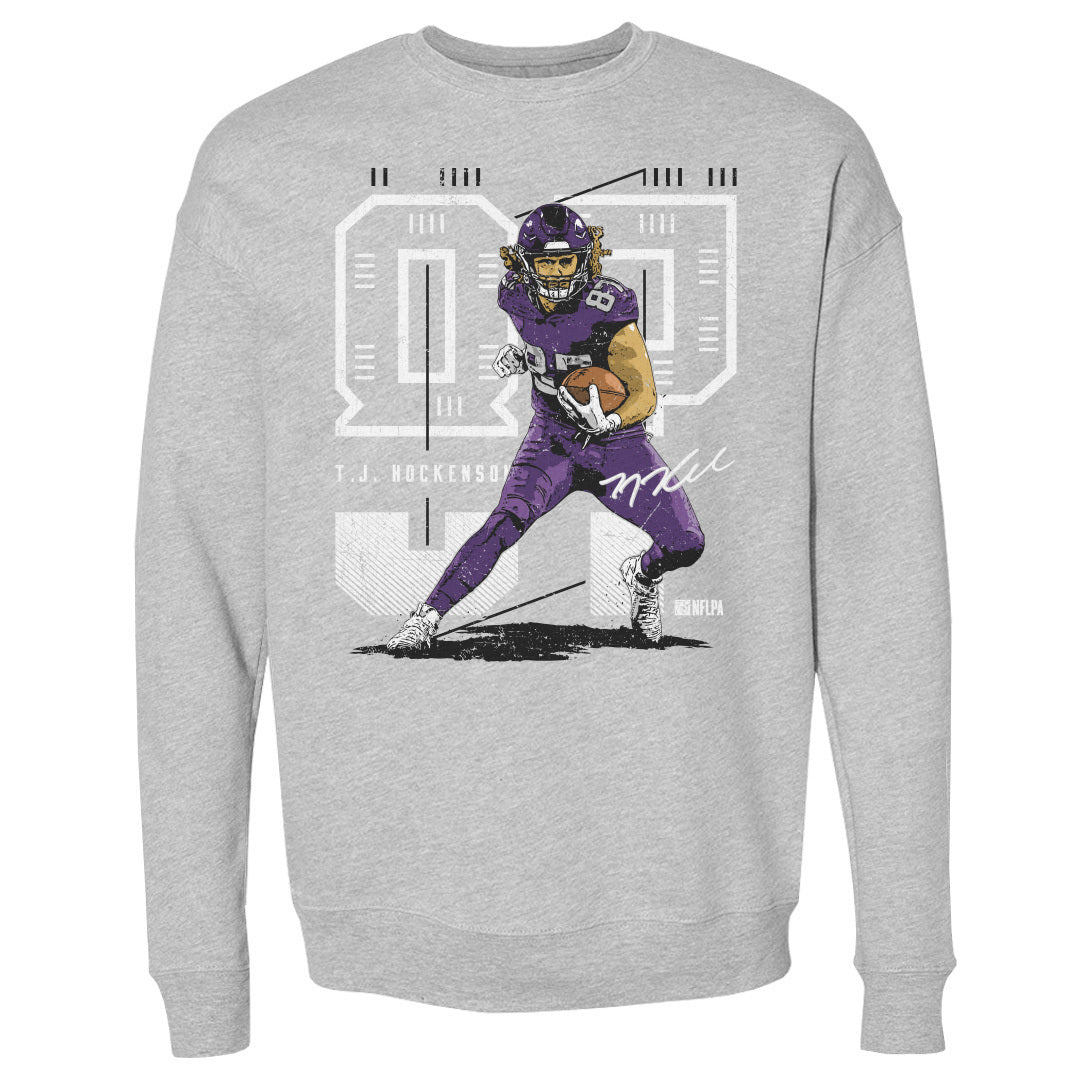 T.J. Hockenson Men&#39;s Crewneck Sweatshirt | 500 LEVEL