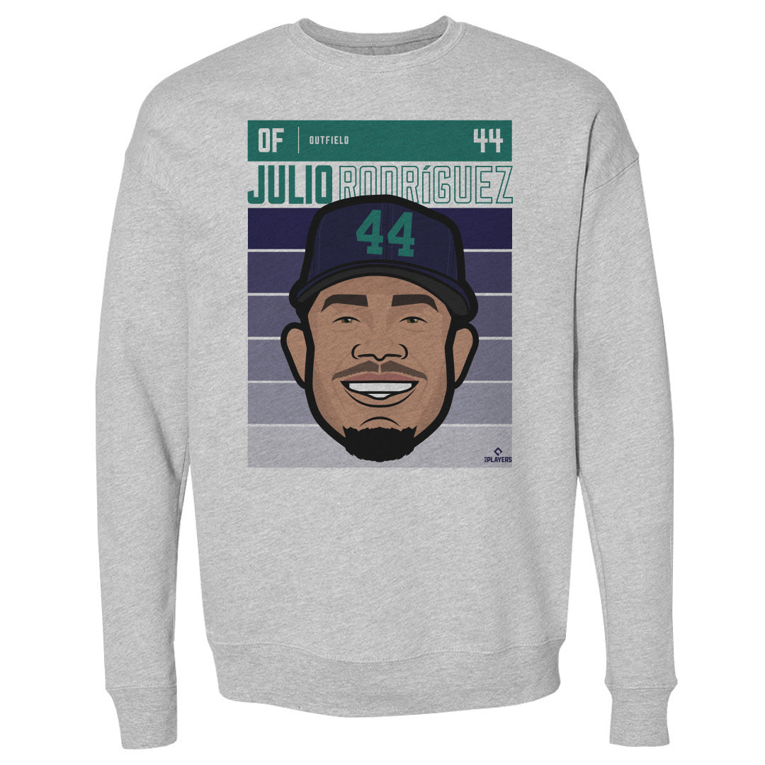 Julio Rodriguez Men&#39;s Crewneck Sweatshirt | 500 LEVEL