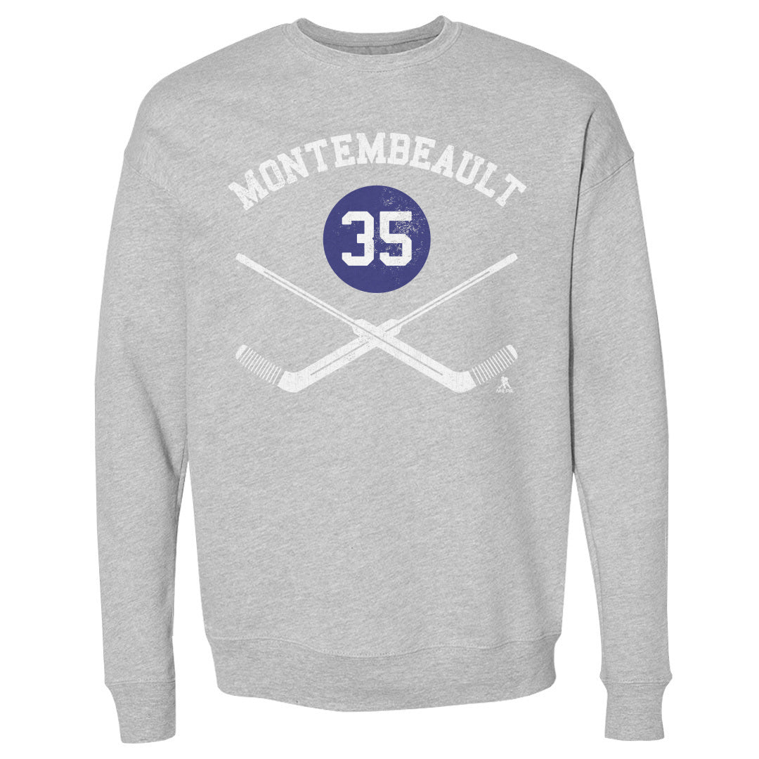 Sam Montembeault Men&#39;s Crewneck Sweatshirt | 500 LEVEL