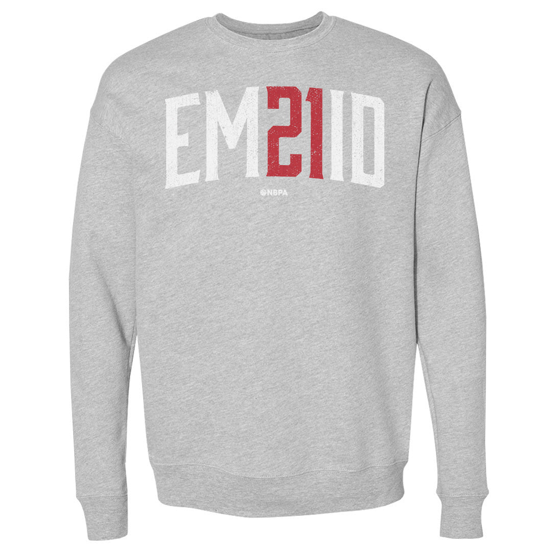 Joel Embiid Men&#39;s Crewneck Sweatshirt | 500 LEVEL