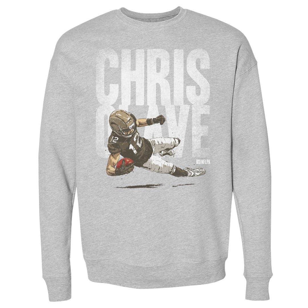 Chris Olave Men&#39;s Crewneck Sweatshirt | 500 LEVEL