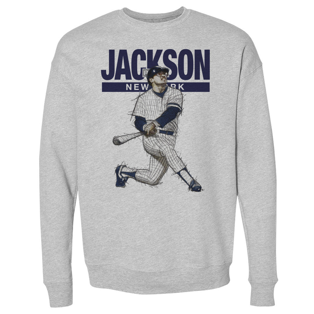 Reggie Jackson Men&#39;s Crewneck Sweatshirt | 500 LEVEL