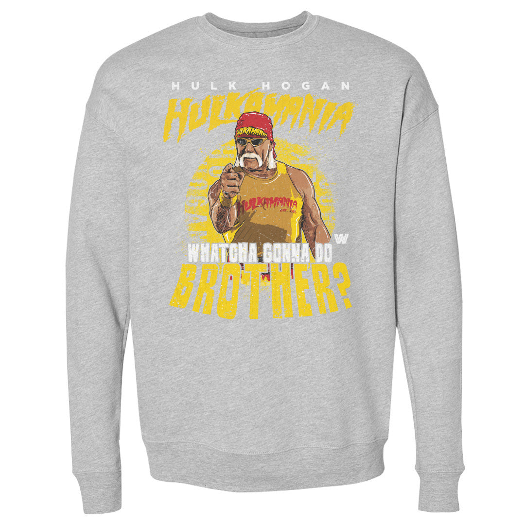 Hulk Hogan Men&#39;s Crewneck Sweatshirt | 500 LEVEL