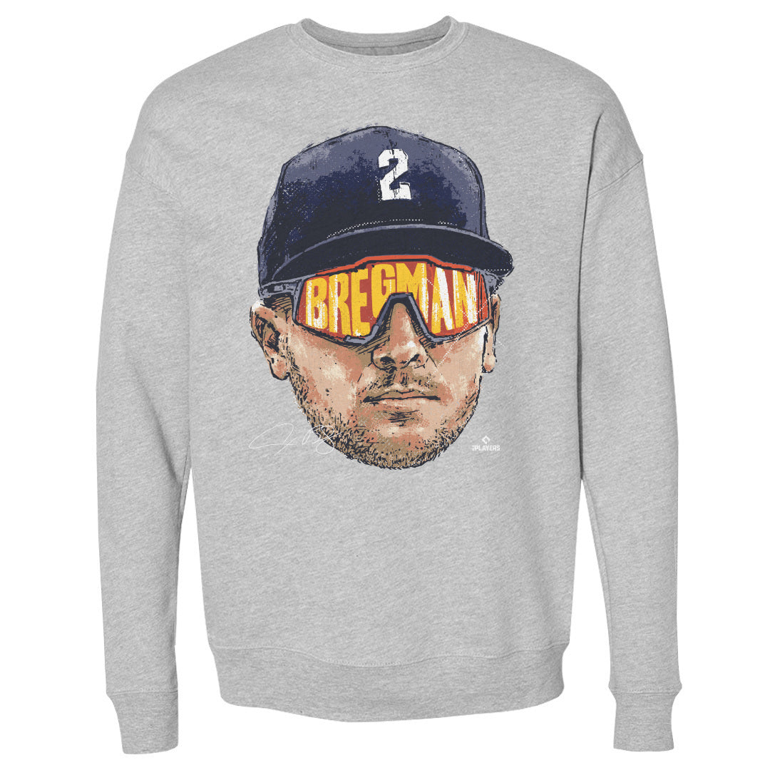 Alex Bregman Men&#39;s Crewneck Sweatshirt | 500 LEVEL