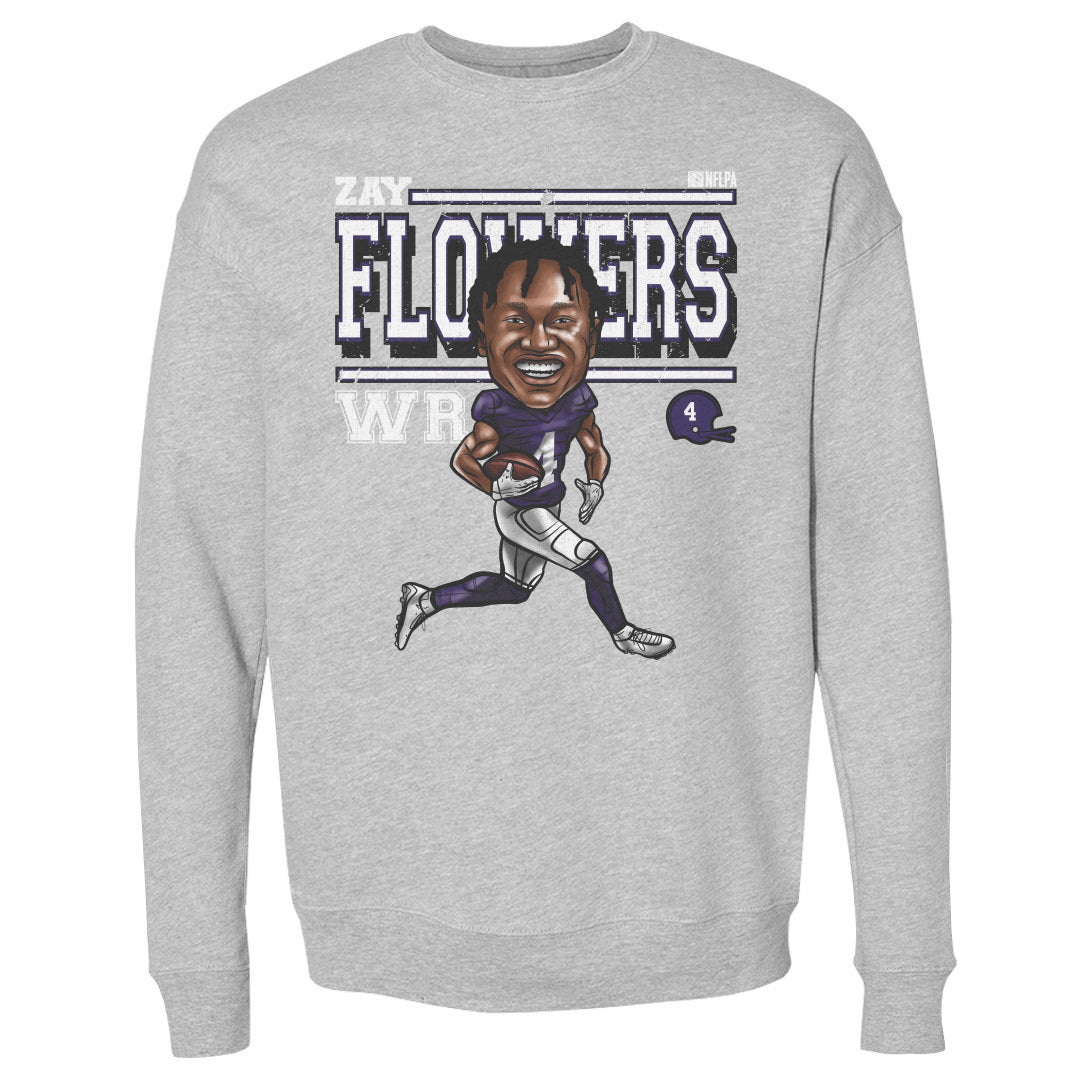 Zay Flowers Men&#39;s Crewneck Sweatshirt | 500 LEVEL