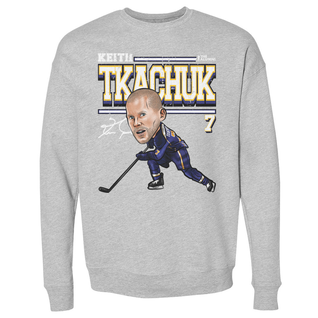 Keith Tkachuk Men&#39;s Crewneck Sweatshirt | 500 LEVEL