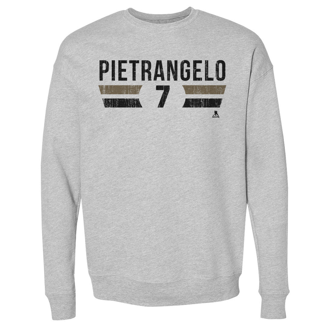 Alex Pietrangelo Men&#39;s Crewneck Sweatshirt | 500 LEVEL