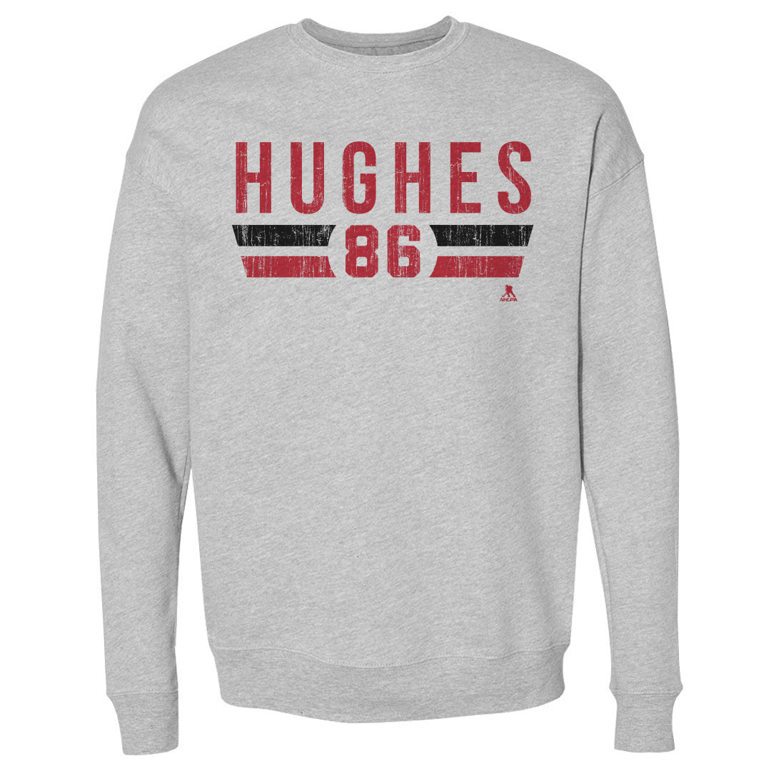 Jack Hughes Men&#39;s Crewneck Sweatshirt | 500 LEVEL