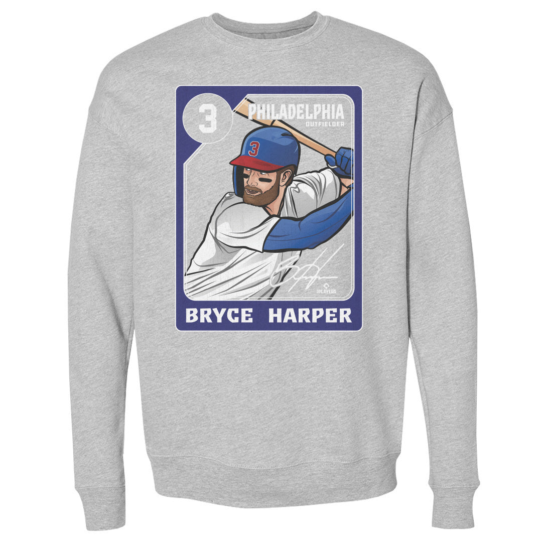 Bryce Harper Men&#39;s Crewneck Sweatshirt | 500 LEVEL